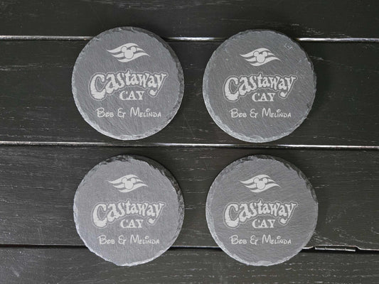 Disney Castaway Cay Drink Coasters