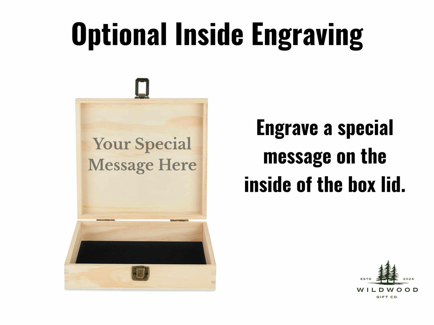 Personalized Teacher Gift Wood Memory Box, Custom Engraved Teacher Appreciation Keepsake