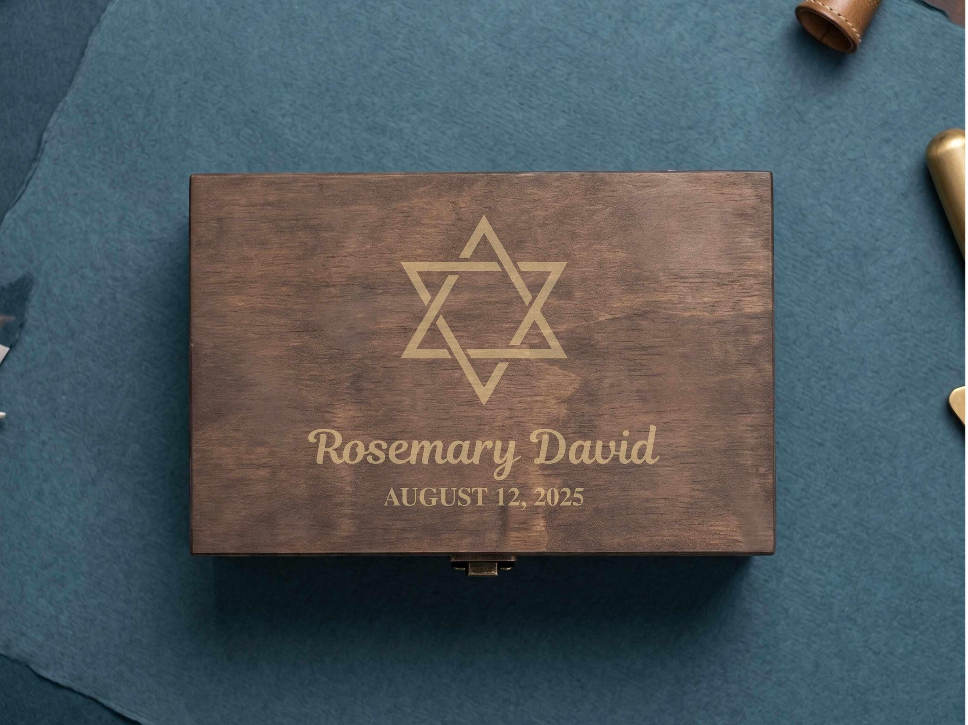 Personalized Bat Mitzvah Memory Box