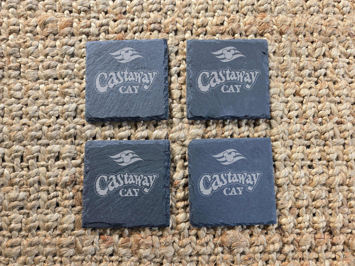 Disney Castaway Cay Drink Coasters