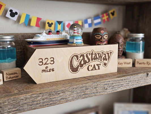Miles to Castaway Cay Disney Cruise Line