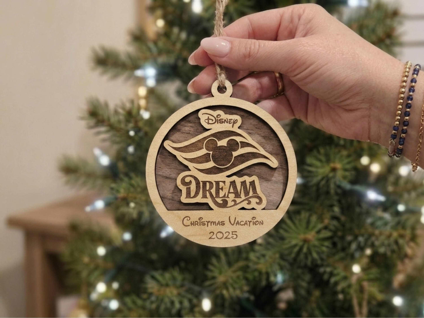 Disney Cruise Line Personalized Ornaments
