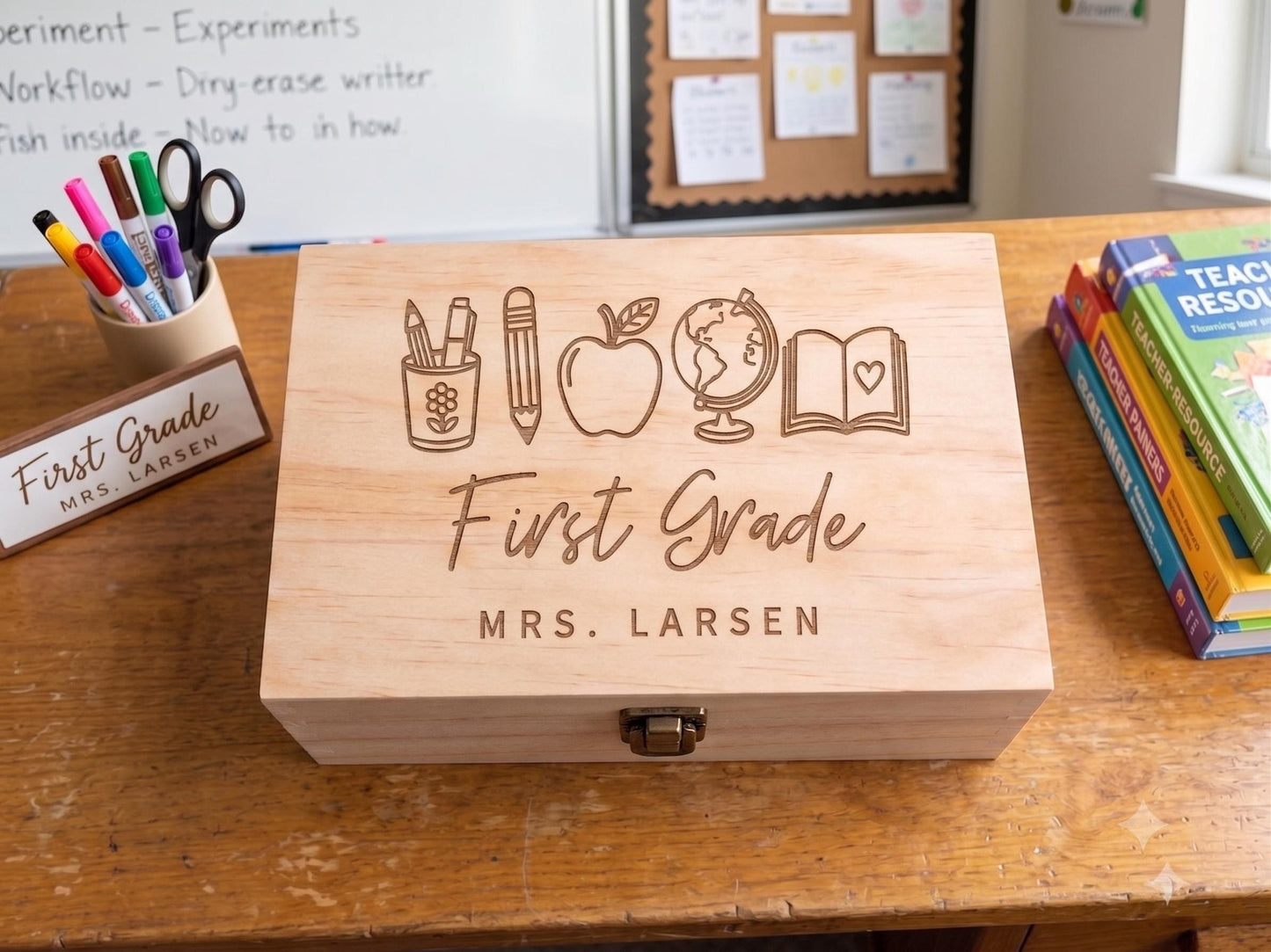 Personalized Teacher Classroom Box